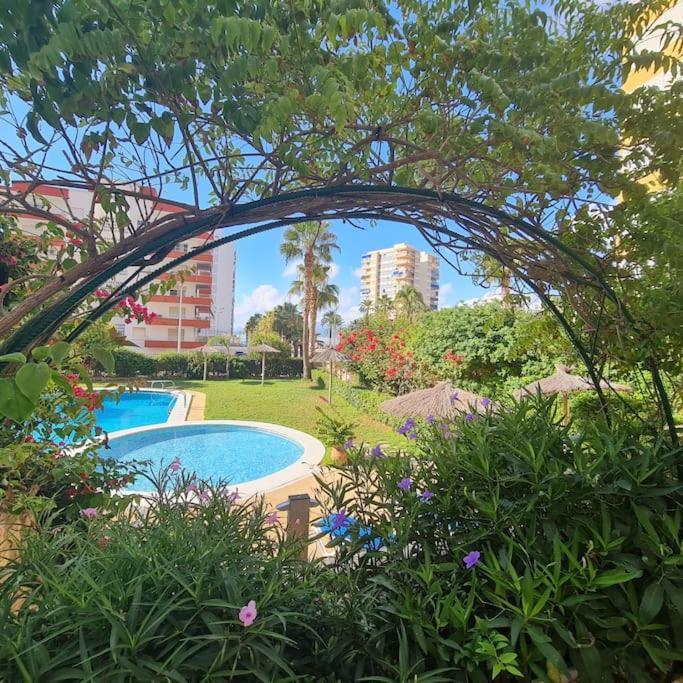 Precioso Apartamento En Cullera, Con Piscina Junto A La Playa Eksteriør bilde