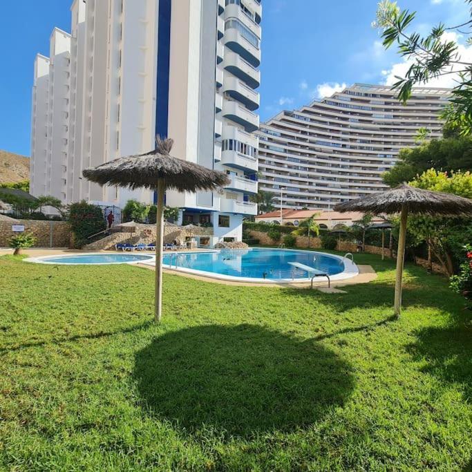 Precioso Apartamento En Cullera, Con Piscina Junto A La Playa Eksteriør bilde