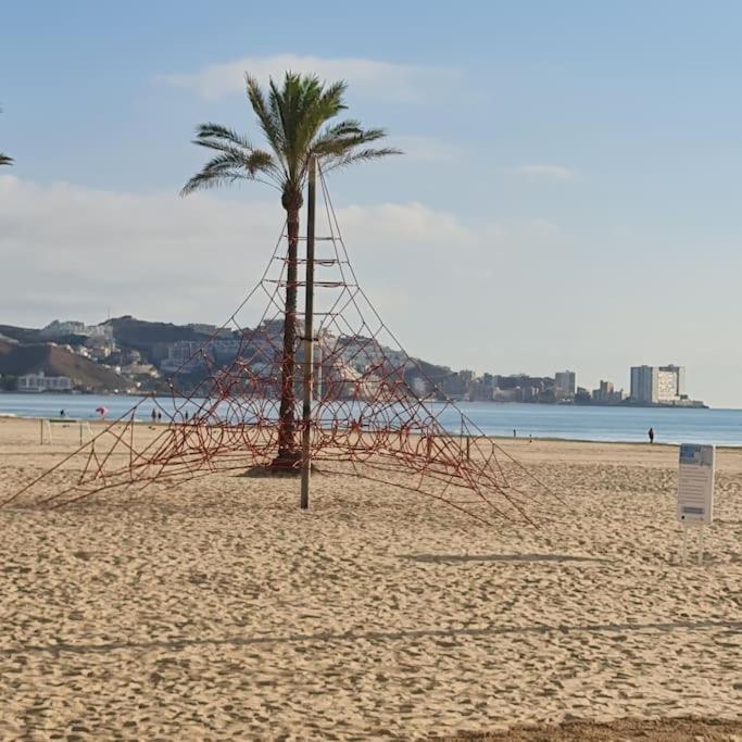Precioso Apartamento En Cullera, Con Piscina Junto A La Playa Eksteriør bilde